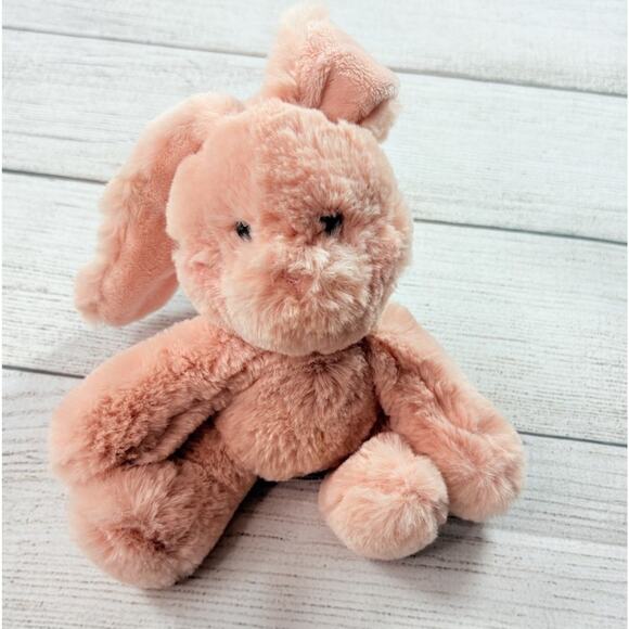 Aurora Other - Aurora Easter Bunny Rabbit Soft Pink Tie Dye Tail 10" Plushie Stuffed Animal